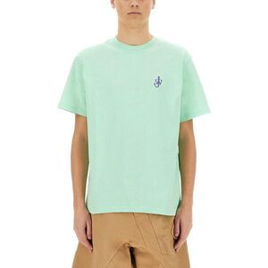 JW ANDERSON Anchor Logo T-Shirt Men GREEN T-Shirts